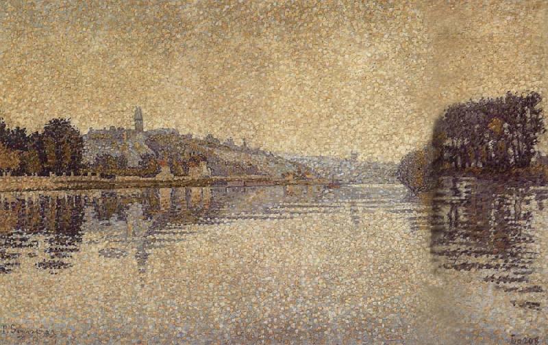 Paul Signac Smog obscured china oil painting image